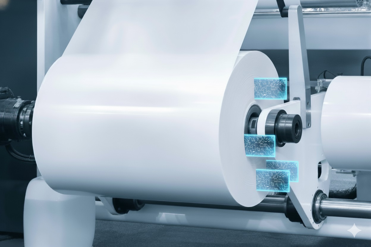 Industrial roll production